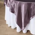 thumbnail image 3 of Efavormart 5pcs 72" SATIN Square Tablecloth Overlay For Wedding Catering Party Table Decorations Amethyst Square Tablecloth Cover, 3 of 5