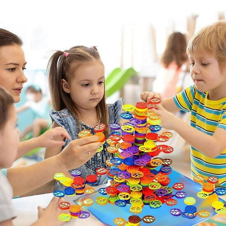 Paul Günther Top Spin Skill Game - 5 Spinning Tops & Starter, No Batteries, Fun For Kids & Adults Ages 3+