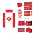 thumbnail image 5 of SDFGTstore Chinese New Year 2025 Snake Theme Magnetic Door Sticker Silk Calendar Couplets, 5 of 9