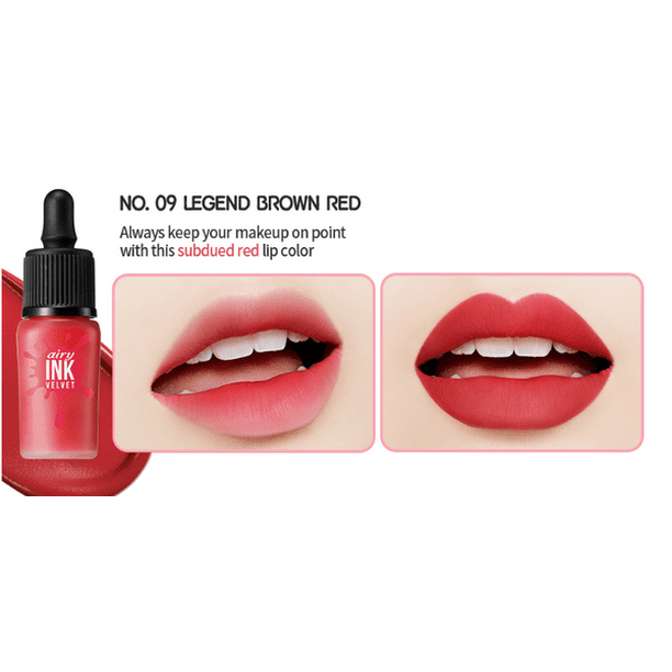 Peripera Peripera Ink Airy Velvet Lip Stain Color Tint 9legend Brown Red Walmart Com Walmart Com Peripera Peripera Ink Airy Velvet Lip Stain Color Tint 9legend Brown Red Walmart Com Walmart Com