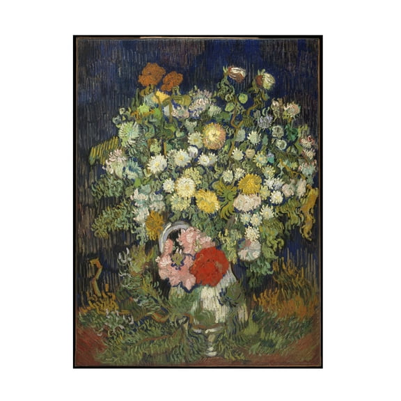 Van Gogh 'Bouquet Of Flowers In A Vase' Canvas Art