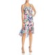 thumbnail image 1 of Parker Womens Saylor Vestido acampanado, multicolor, grande Parker Alinear, 1 of 1