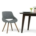 thumbnail image 3 of Simpli Home Malden Upholstered Dining Side Chair in Gray and Natural, 3 of 7