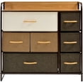 thumbnail image 2 of Mueble Buró Organizador Houzer Comoda Metal 7 Cajoneras Tela Cafe, 2 of 6