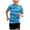 Blue, variant on Boy Gymnastics Outfit Boys Athletic Shorts and Performance T-Shirt Crew Neck Boy Clothes Set, Summer Kids Outfit Size 7-8 (Yellow,7-8 Years)