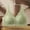 Green-8, variant on Women Bras Push Up Women's Lace Front Closure Wire-Free Seamless Lift Shaping Everyday Bra,Purple XXXL