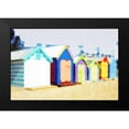 thumbnail image 2 of Curinga, Kim 18x13 Black Modern Framed Museum Art Print Titled - Beach Shacks, 2 of 5