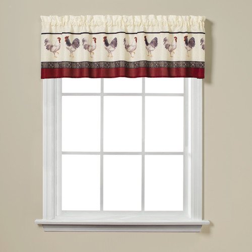 Saturday Knight Ltd French Country Curtain Valance Walmart Com Walmart Com