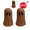 Brown, variant on Halloween Ghost Figurine, Spooky Resin Ghost Statue, Cute Finger Ghost Decor for Halloween Decorations, Porch and Indoor Spooky Home Decor, 3.9inch/10cm, White, 1PCS