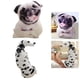 thumbnail image 3 of 2 Uds Juguete de Peluche de Perro de Simulación Relleno de Felpa Suave para Navidad, 3 of 9