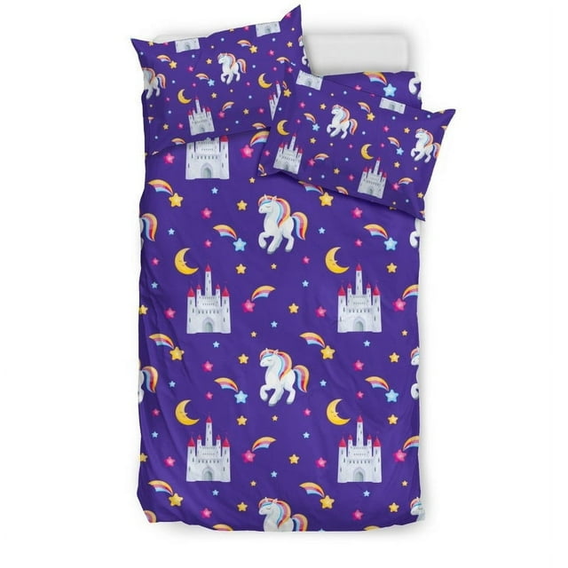 Juego de cama Unicornio Casttle