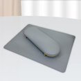 thumbnail image 6 of Nail Art Cushion Mat Set Nail Hand Rest Holder Metal, Manicure Tool ,PU Leather, Table Nail Art Hand Pillow and Mat Wrist Arm Pad for Salon Arm Light Gray, 6 of 9