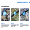 thumbnail image 3 of MasteelfCA 50pcs Pressure Compensation Dripper Emitters Garden Drippers Yard Drip Irrigation System, 3 of 8