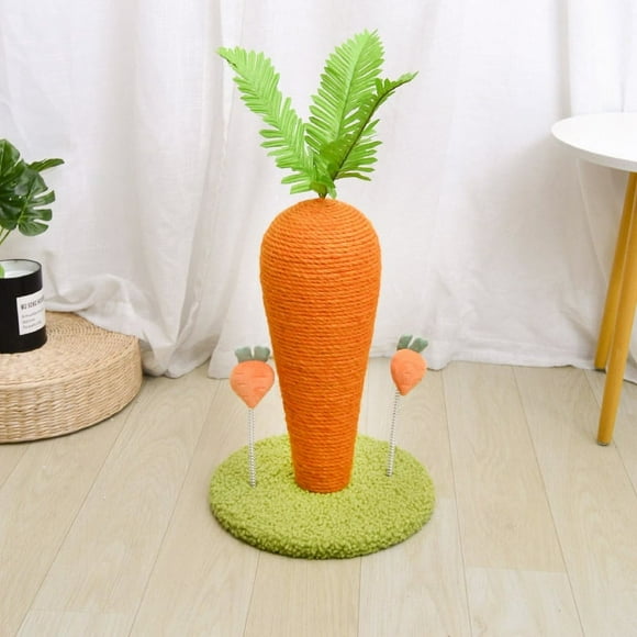 Cat Scratch Toy,Carrot Claw Scratcher Sisal Carrot Claw Scratcher Carrot Kitty Claw Scratcher Innovative Solution
