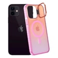 thumbnail image 4 of Funda Case Carcasa Tornasol Color Rosa Con Soporte Premium Para iPhone 11 Compatible Con Magsafe, 4 of 7