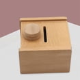 thumbnail image 1 of monedas Aprendizaje Educativo, Juguetes Montessori Coordinación de ojos Juguetes de desarrollo permanencia de objetos, Salvador Juguetes de caja de monedas para niños, 1 of 8