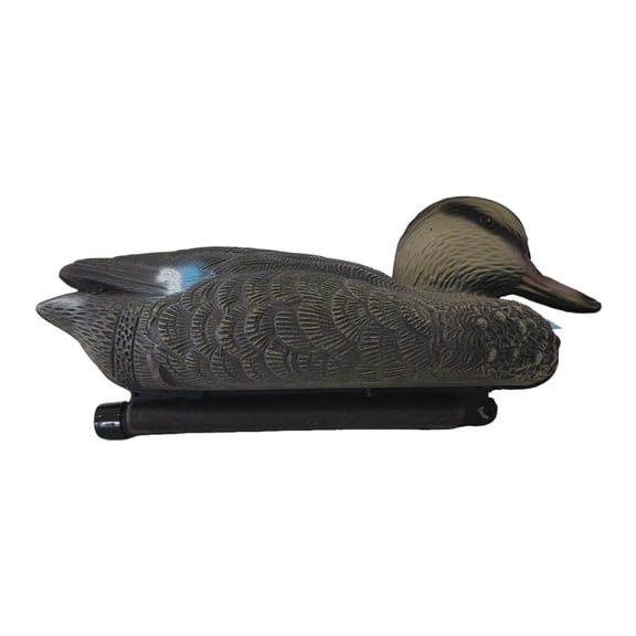 OIUR Floating Duck Decoy 3D Mandarin Duck Decoy Outdoor Duck Decoy with Keel for Hunting Fishing Pond Decoration