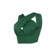 thumbnail image 4 of xiaxaixu Women's Criss Cross Tank Tops, Sleeveless Solid Color Cutout Crop Tops, 4 of 9