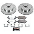 thumbnail image 3 of PowerStop Front Z26 Street Warrior Carbon-Fiber Ceramic Brake Pad and Drilled and Slotted Rotor Kit Fits: FORD Select Models K5969-26, 3 of 9