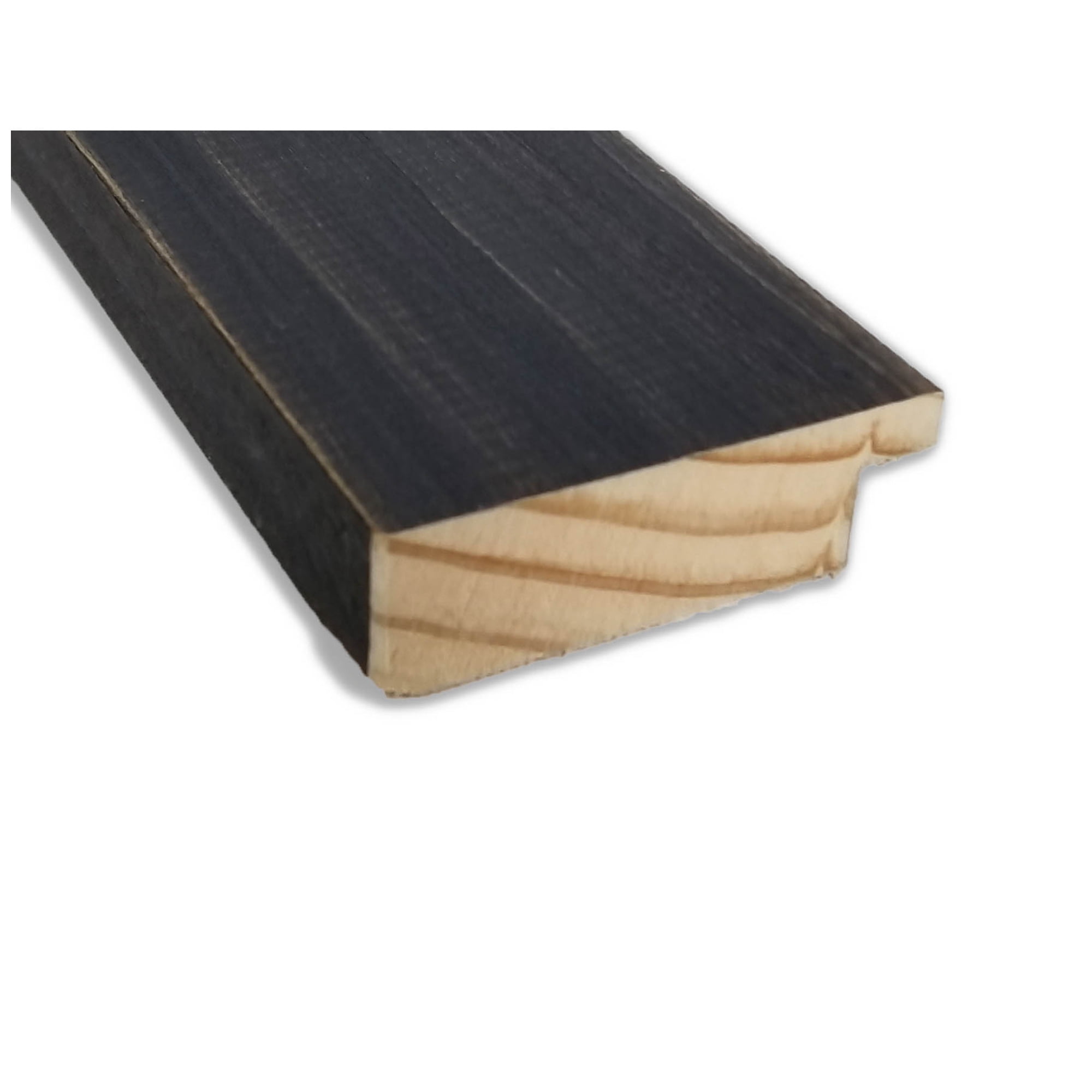 Amanti Art Natural Cork Board Wood Framed Shiplap Navy Bulletin Board 40 in. x 28 in.
