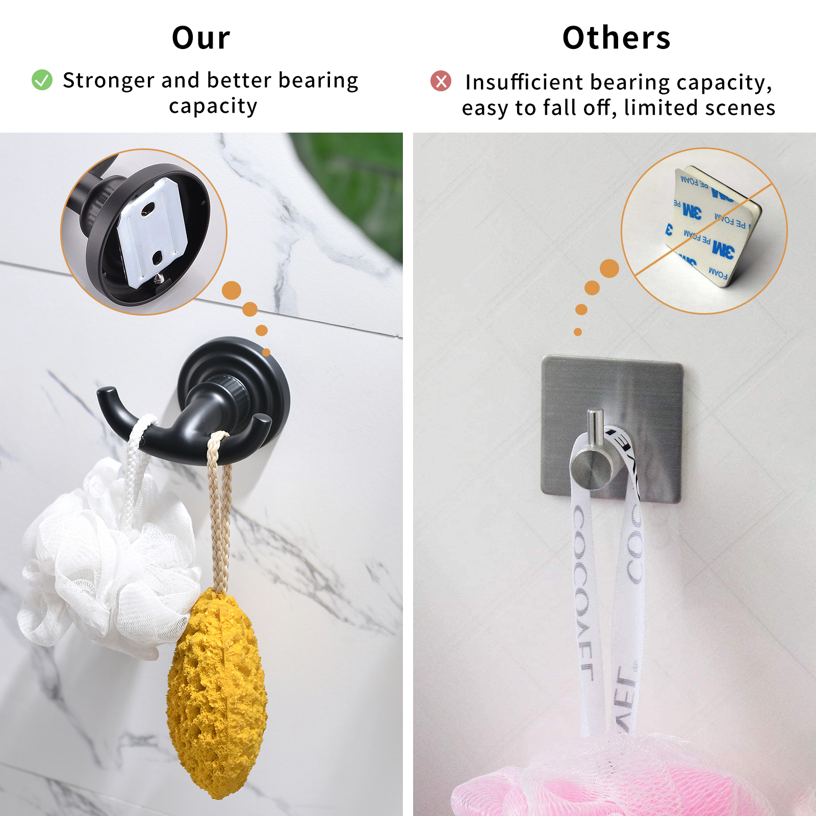 Bathroom Accessory Kit, 5 Pieces, Oil Rubbed Black