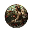 thumbnail image 4 of Adorno colgante de hada, de , decoración de , placa decorativa plana 2D, decoración de pared, navideña para el hogar, porche y jardín. Estilo C, 4 of 8