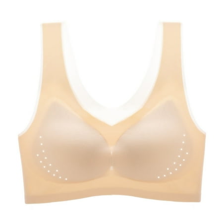 GENGING Bralette for Women Women s My Orders Bras Solid Color Wireless Bra Push Up Breathable Thin Trendy Sports Bra