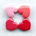 thumbnail image 4 of MasteelfCA 4PCS Lovely Empty Heart Shape Refillable Container Case for Beauty Cosmetic Lipstick Lip Balm Eyeshadow Blusher, 4 of 8