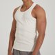 thumbnail image 4 of pstuiky Camiseta sin mangas para hombre, Camiseta deportiva de color liso acanalada de alta elasticidad para hombre, cuello redondo, tirantes para el hombro, musculosa Chaleco de hombre xxl, 4 of 9