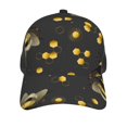 thumbnail image 3 of Disketp Bumblebee Print Trucker Hat Men Women - Mesh Baseball SnapBack Cap, 3 of 7