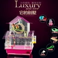 thumbnail image 3 of YUANXIN Casual Creative Birdcage Pet Cage Pet Supplies Peony Budgie Cage Bird Cage Large Metal Pearl Accessories Parrot Cage, 3 of 9