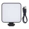 thumbnail image 2 of Iluminación de Fotografía Portátil, Luz de video LED de PlásTiCO de 6W 2500 A 9000K CON 3 SOPORTES DE ZAPATOS FRÍOS PARA TRANSMISION EN VIVO, 2 of 7