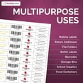 thumbnail image 4 of duomi-- Laser/Ink Jet White Labels (2" x 1" - 40 Per Page | 4000 Labels), 4 of 4