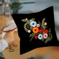 thumbnail image 3 of Kits de Fundas de Almohada Bordadas, Funda de Cojín, Artesanía Hecha a Mano, , Pintura Sin Terminar, Regalo para Principiantes, Decoració estiloA Soledad Kits de almohadas bordadas, 3 of 7