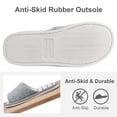 thumbnail image 6 of Litfun Women's Slide Slippers Open Toe House Slippers for Women Indoor and Outdoor House Shoes, 6 of 7