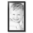 thumbnail image 2 of ArtToFrames 12x22 inch Black Velvet with Silver Picture Frame, Black MDF Poster Frame (4691), 2 of 8