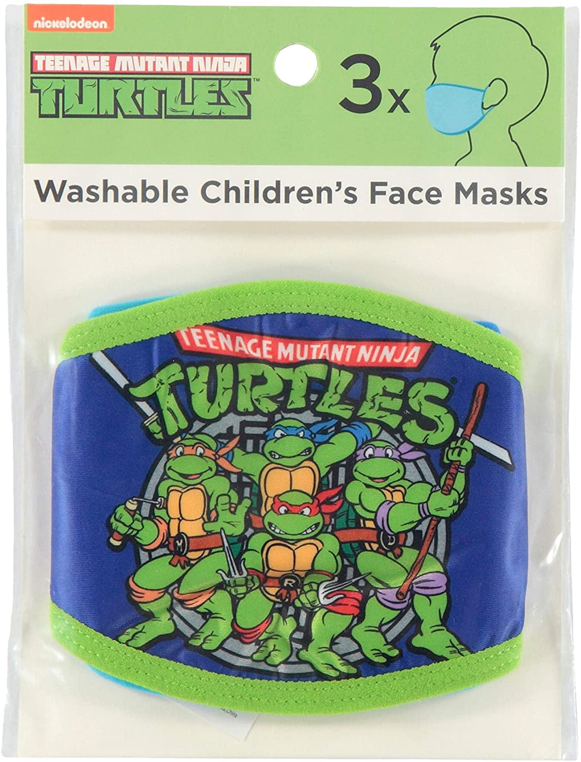 3 8 Count Teenage Mutant Ninja Turtles Masks 