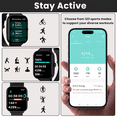 DAYBETTER Square Smart Watch, 1.83