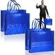 thumbnail image 1 of Set de Bolsas de Regalo PerKoop 40x50x13 cm Rayas Jumbo Azules 4 Pzs, 1 of 7