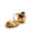 Gold, variant on Girls Latin Dancing Shoes Glitter Ballroom Salsa Low Heels Performance Shoes(4.5,Gold)