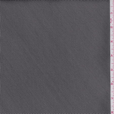 black stretch cotton fabric