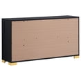 thumbnail image 6 of Marceline 6-drawer Dresser Black, 6 of 13