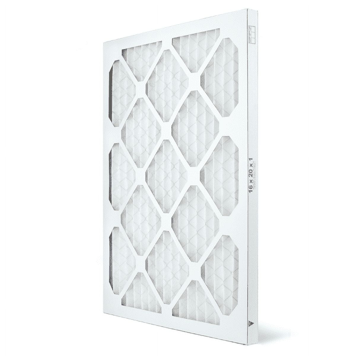AIRx Filters 16x20x1 Air Filter MERV 8 Pleated HVAC AC Furnace Air Filter, Dust 4-Pack, Made in the USA