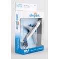 thumbnail image 4 of Allegiant Airlines Single Plane, White - Daron RT2324 - Diecast Model Airplane Replica, 4 of 4