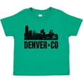 thumbnail image 3 of Inktastic Denver Colorado Skyline Grunge Boys or Girls Toddler T-Shirt, 3 of 5