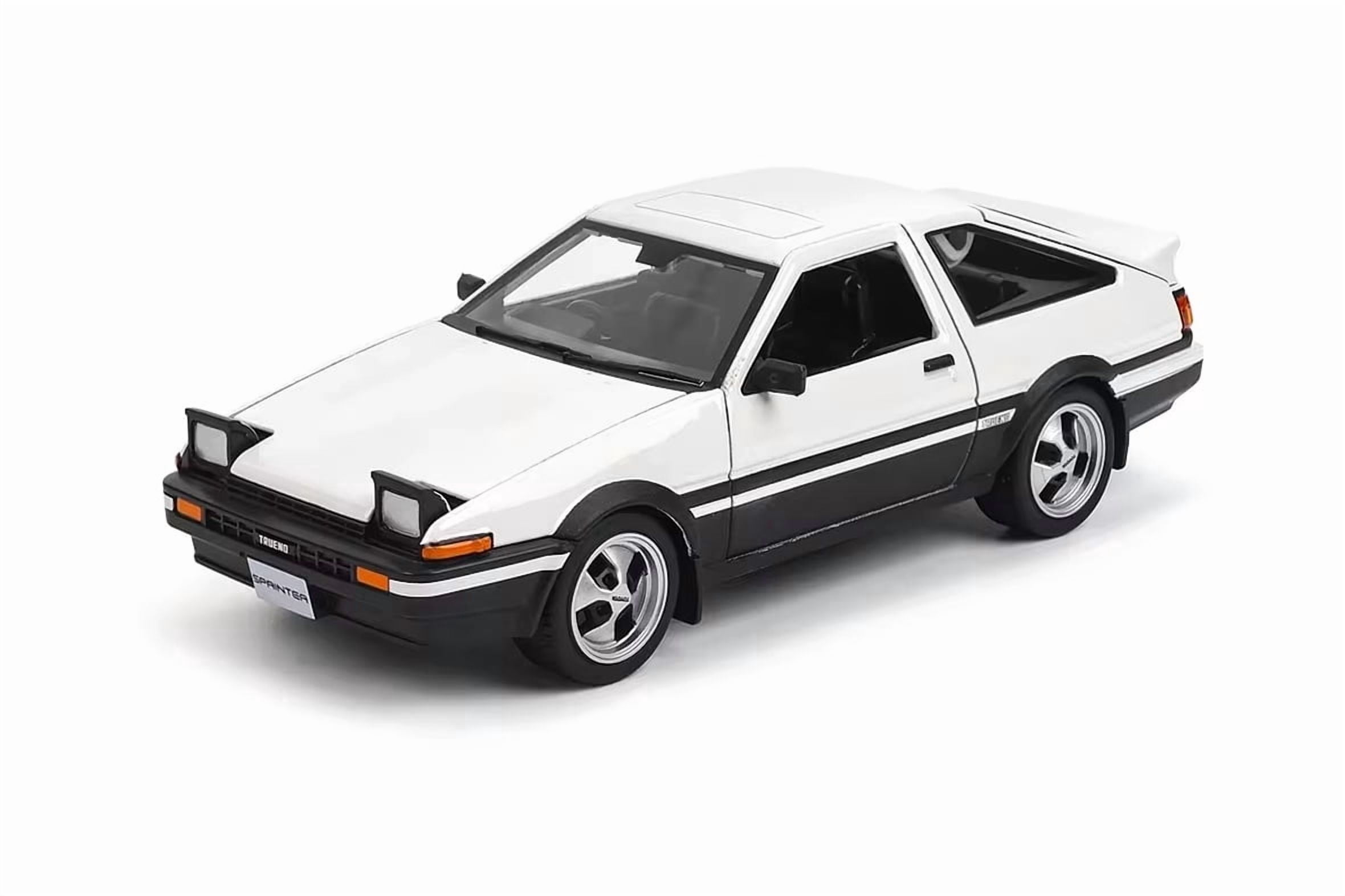 Toyota Sprinter Trueno AE86, White - Maisto 32916WT - 1/24 Scale Diecast Model Car