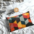 thumbnail image 5 of Gaeub Geometric Cube Pattern Art Elastic Luggage Cover with Concealed Zipper Dust-Proof Luggage Cover Protector - 18-32 inch-20"x30", 5 of 6