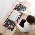 thumbnail image 3 of Long Mouse Pads for Desk,Pioneer Flower Floral Print Pattern Desk Mats on Top Of Desks, Desk Mouse Pad Extra Large with 3mm Non-Slip Base and Stitched Edge for Gaming,Office,Work,Home 31.5"x11.8", 3 of 6