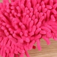 thumbnail image 4 of WEUVEB Red Chenille Microfiber Mop Slippers for Home Floor Cleaning, Anti-Skid, , Comfortable, Size Large, 4 of 7
