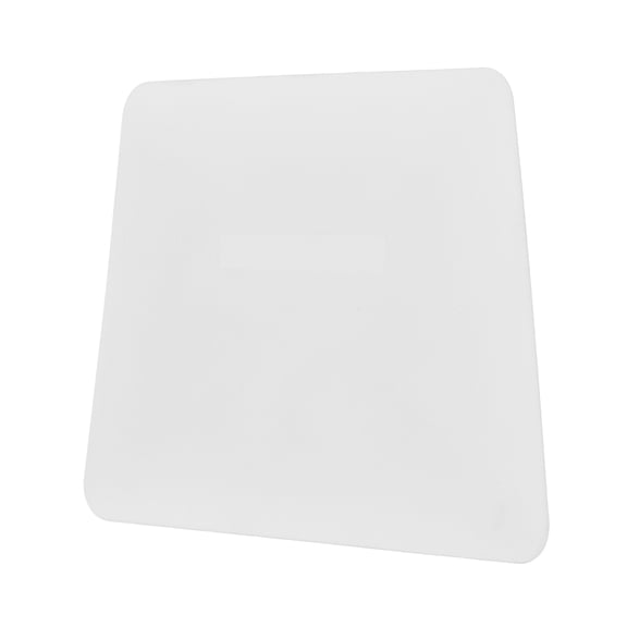 Uxcell Vinyl Squeegee, Decal Squeegee Tool, 4-Inch Scraper for Car Wrap, Sign Making, White, Trapezoidal